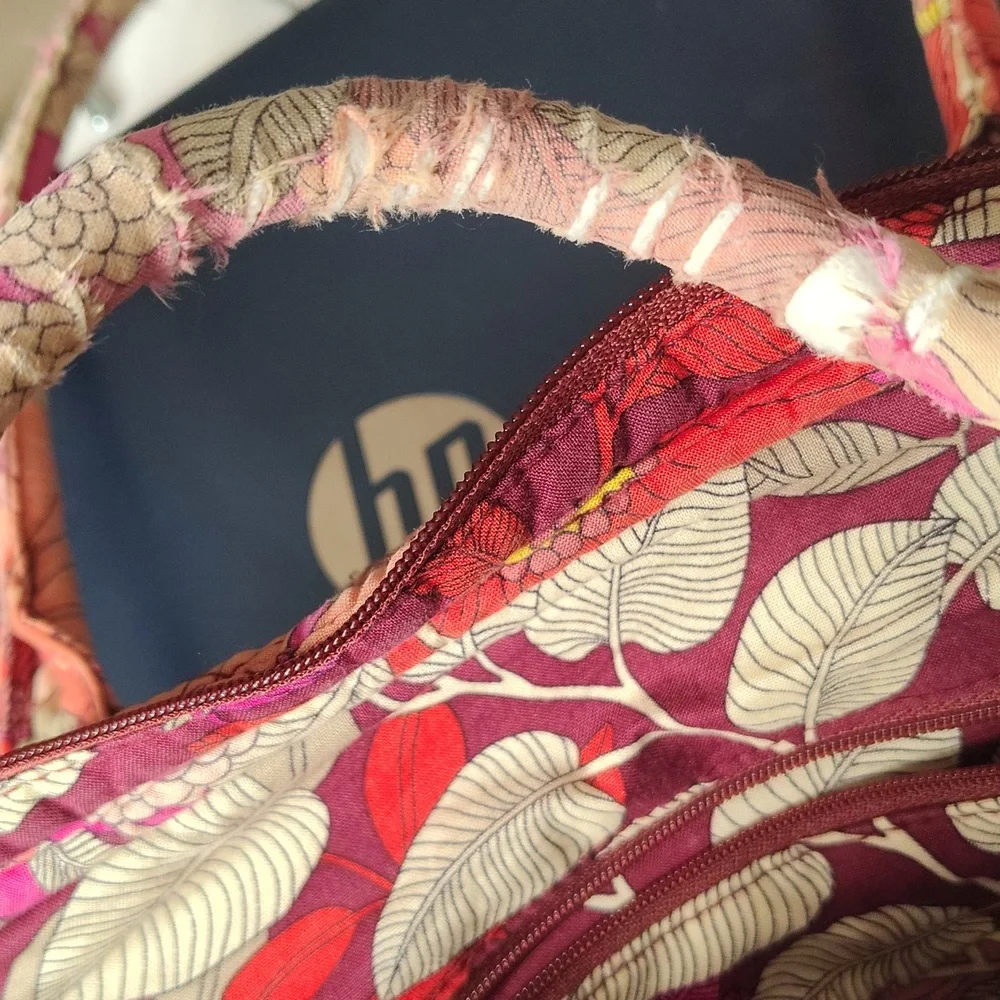 Vera Bradley Bohemian Bloom Floral Bag *Flaw - Picture 10 of 11